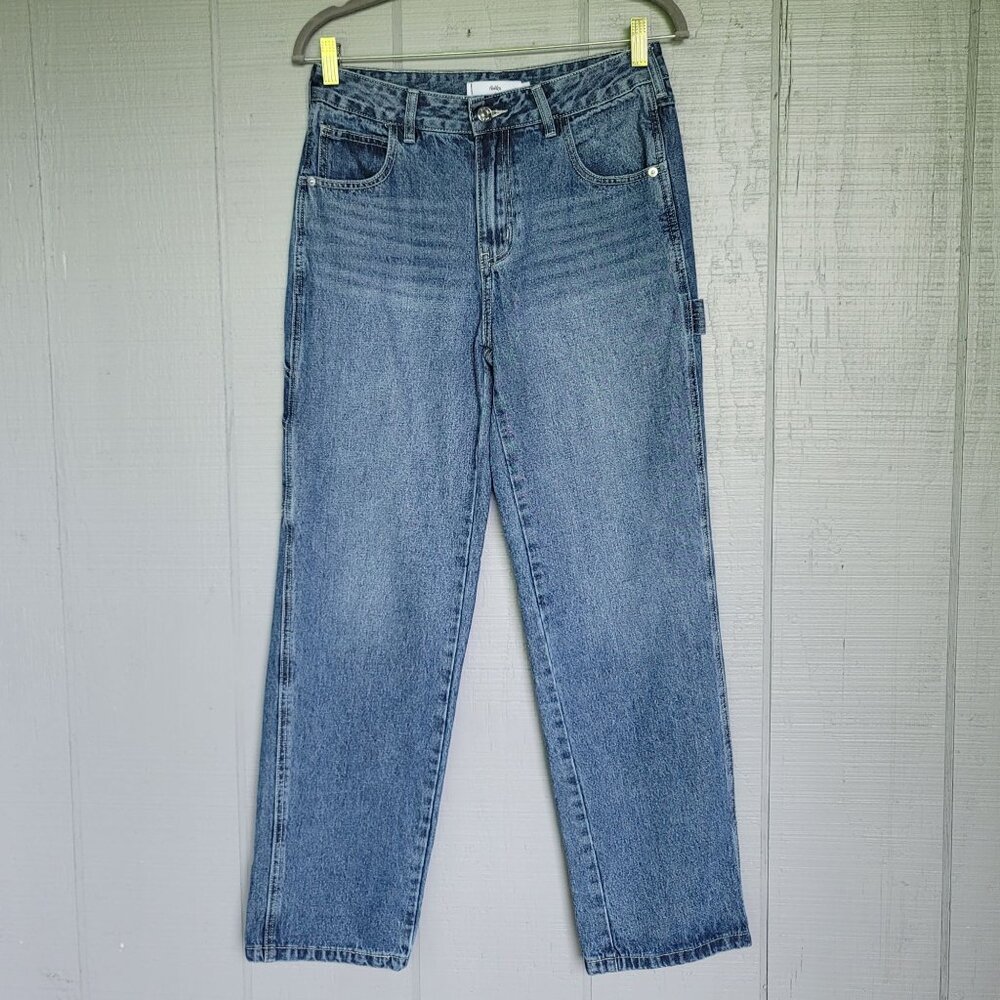 Adika Women's Y2K Style Punk Aesthetics Denim Jeans. Size S